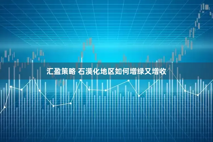 汇盈策略 石漠化地区如何增绿又增收